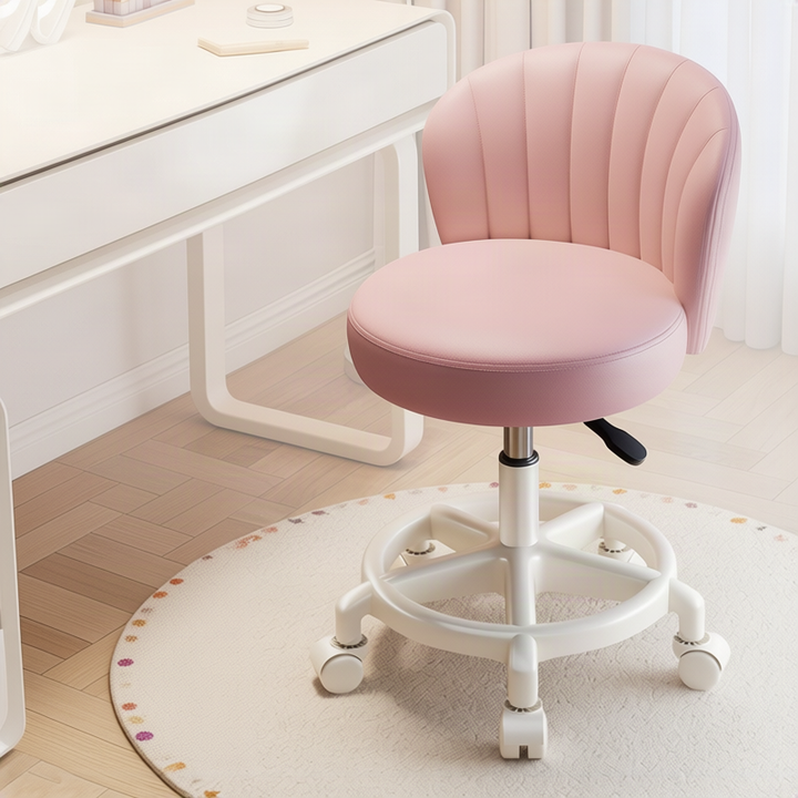 Bar stool with bowl and high backrest