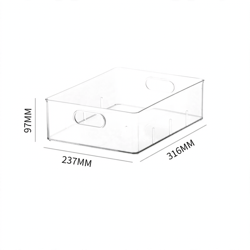 Refrigerator storage box, drawer system