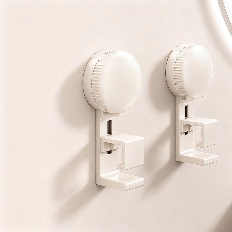 Suction cup sink hook, height adjustable