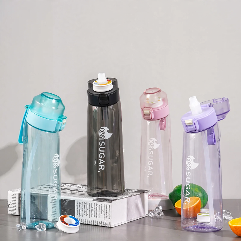 Tritan sports bottle 650 ml with fruit flavor