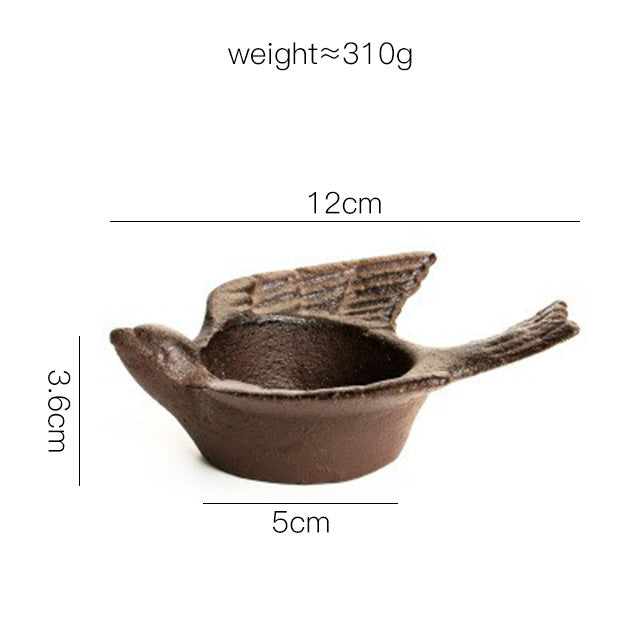 Cast iron candle holder, various designs