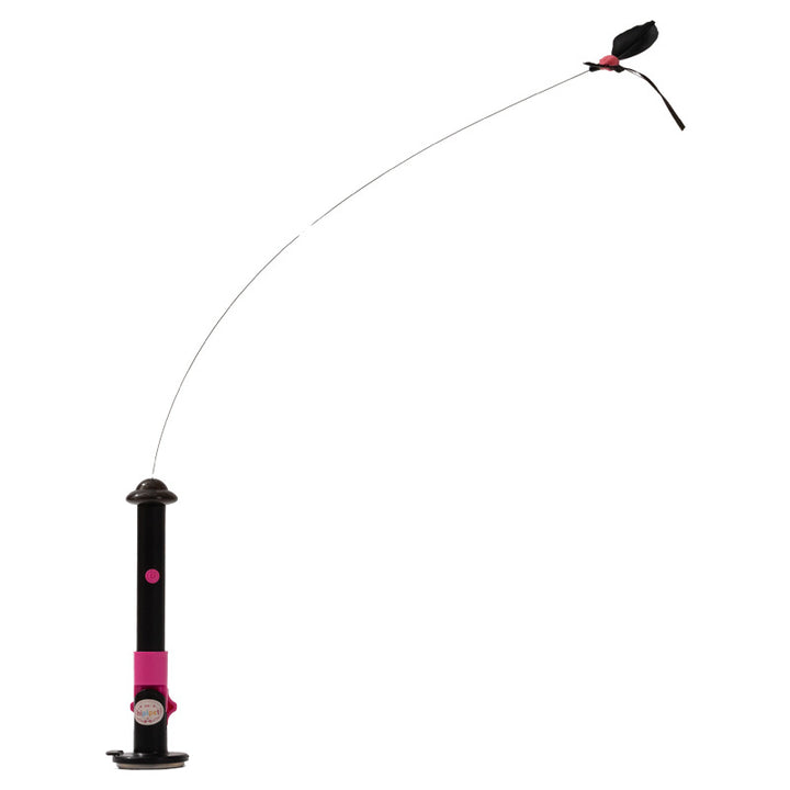 Electric cat toy wand made of silicone