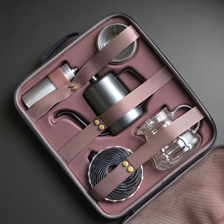 Hand brewing coffee gift set, 14–15 pieces