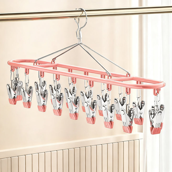 Steel clothespin holder, 18–20 clips