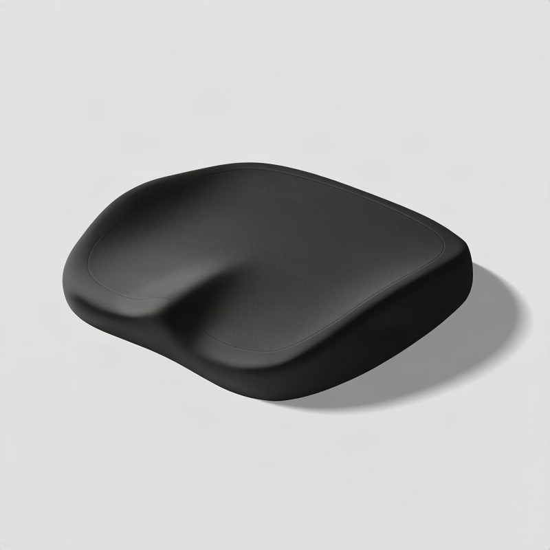 Heated seat cushion made of high-quality loden cream