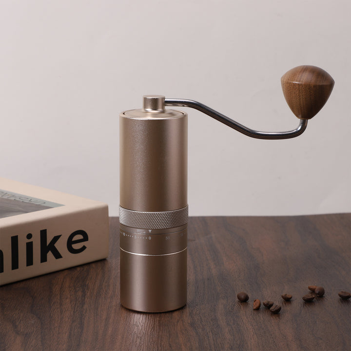 Hand coffee grinder, Italian, 3–5 cups, stainless steel