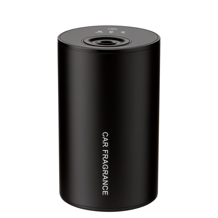 Portable car aroma diffuser with intelligent spray function
