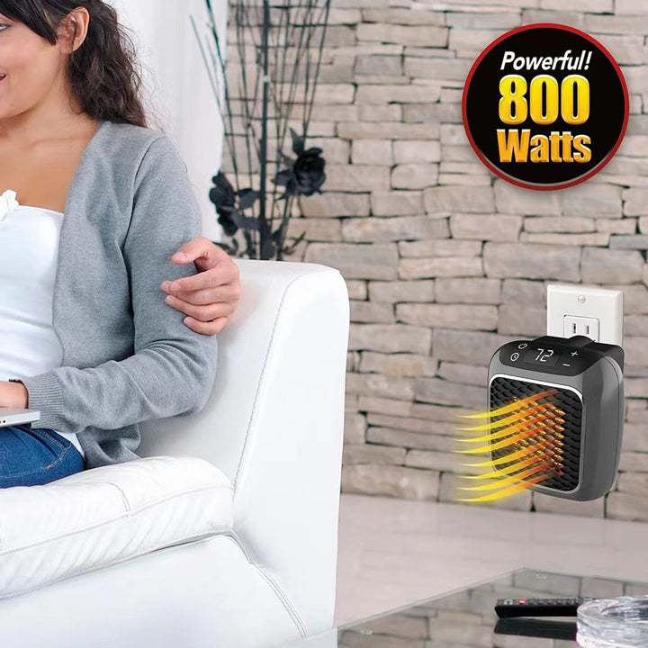 Portable heater with remote control