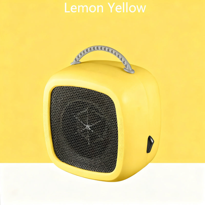 Compact desk heater, portable