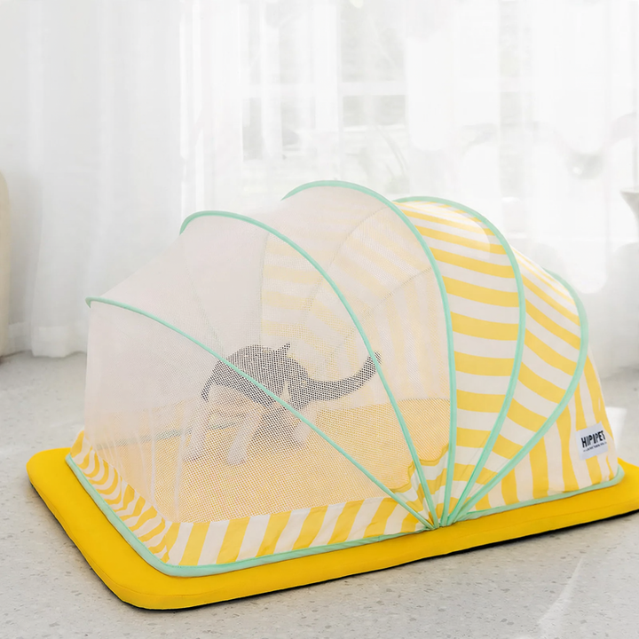 Portable Pet Mosquito Net Tent, foldable