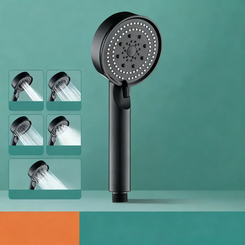 Shower head with high pressure function, ABS