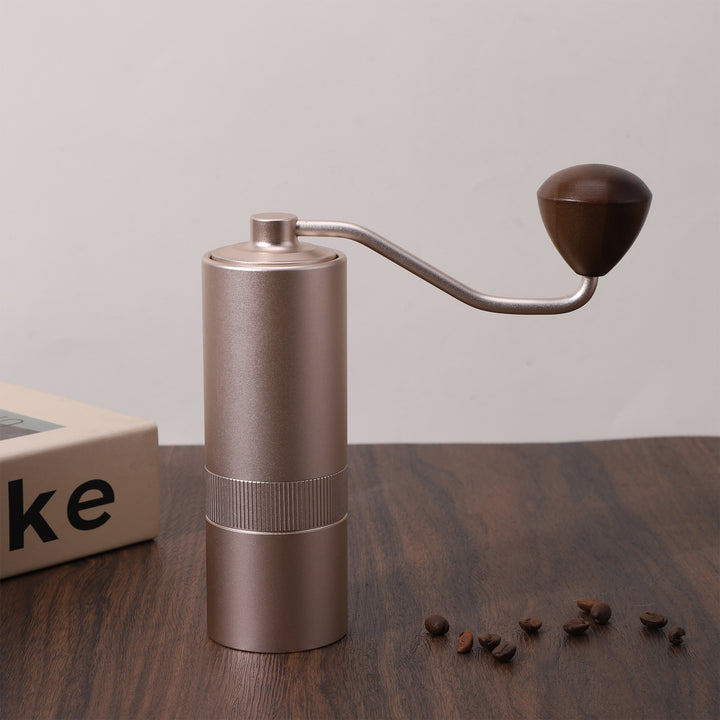 Hand coffee grinder, Italian, 3–5 cups, stainless steel