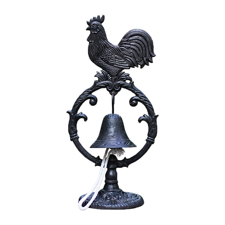 Cast Iron Table Bell, Rooster Design