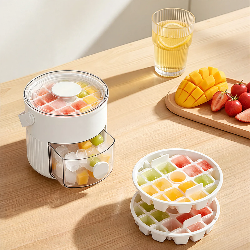 Ice cube tray with quick freezing, 400 ml