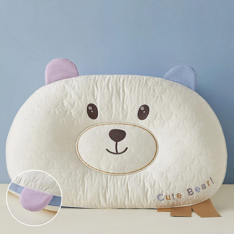 Cotton-silk pillow with children's motif, various sizes