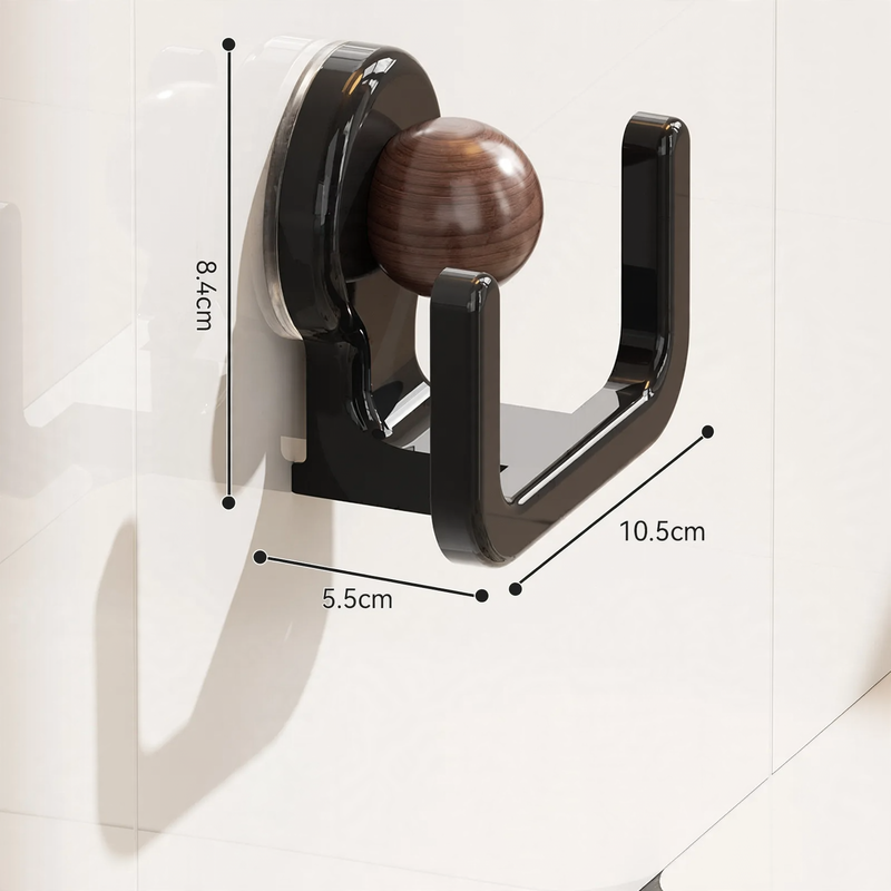 Shoe hanger with suction cup, no drilling required