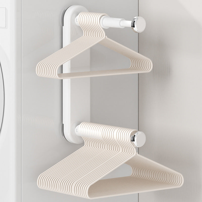 Suction cup drying rack, extendable, no drilling