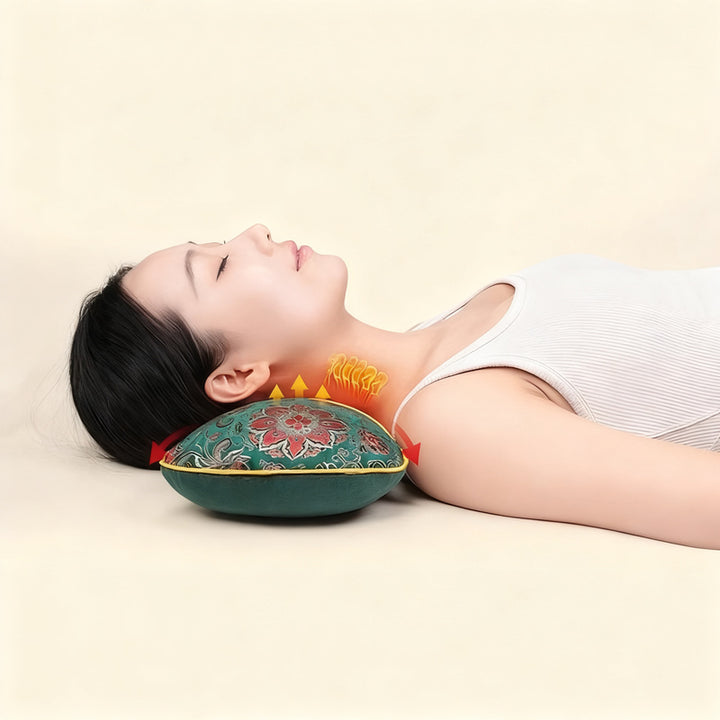Neck pillow with electric heating function