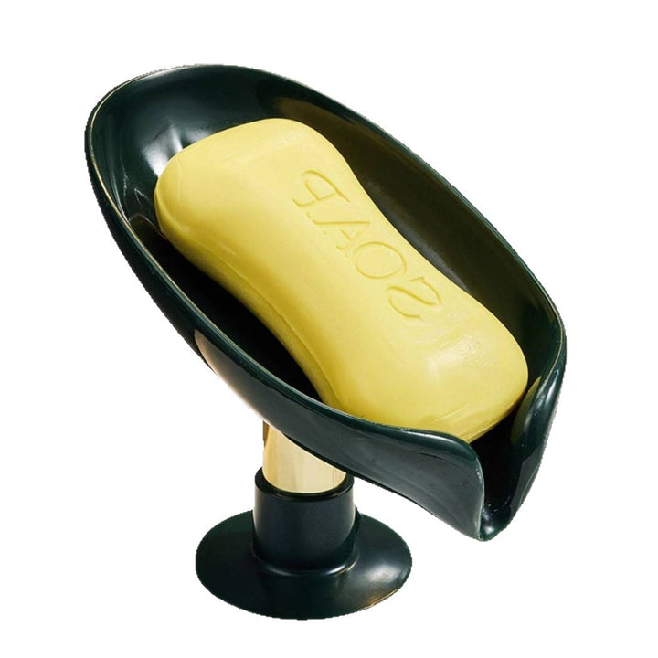 Soap holder with suction cup, wall mounted