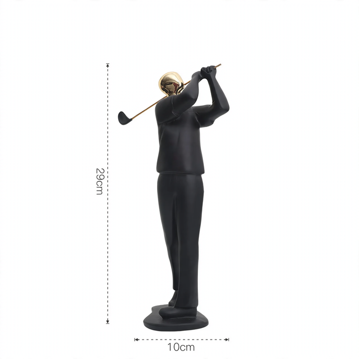 Sport figure made of resin, European style