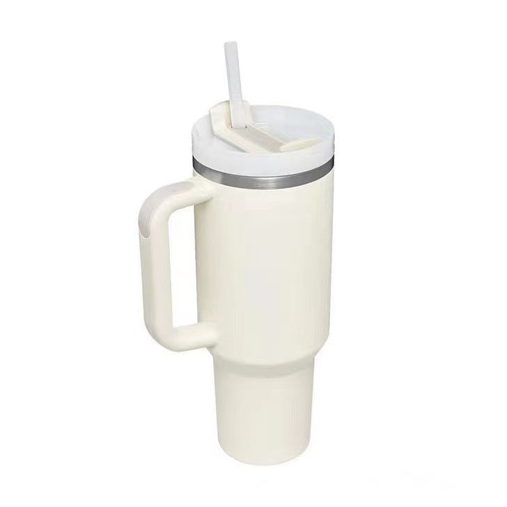 Insulated cup 40oz, stainless steel, with handle