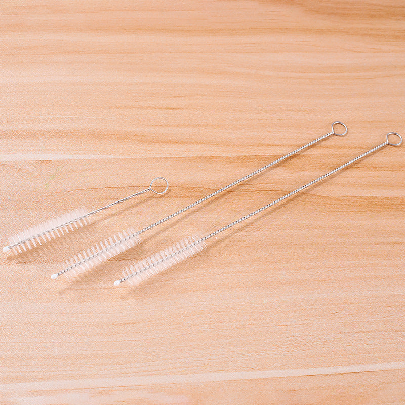 Stainless steel straw brush, short and long