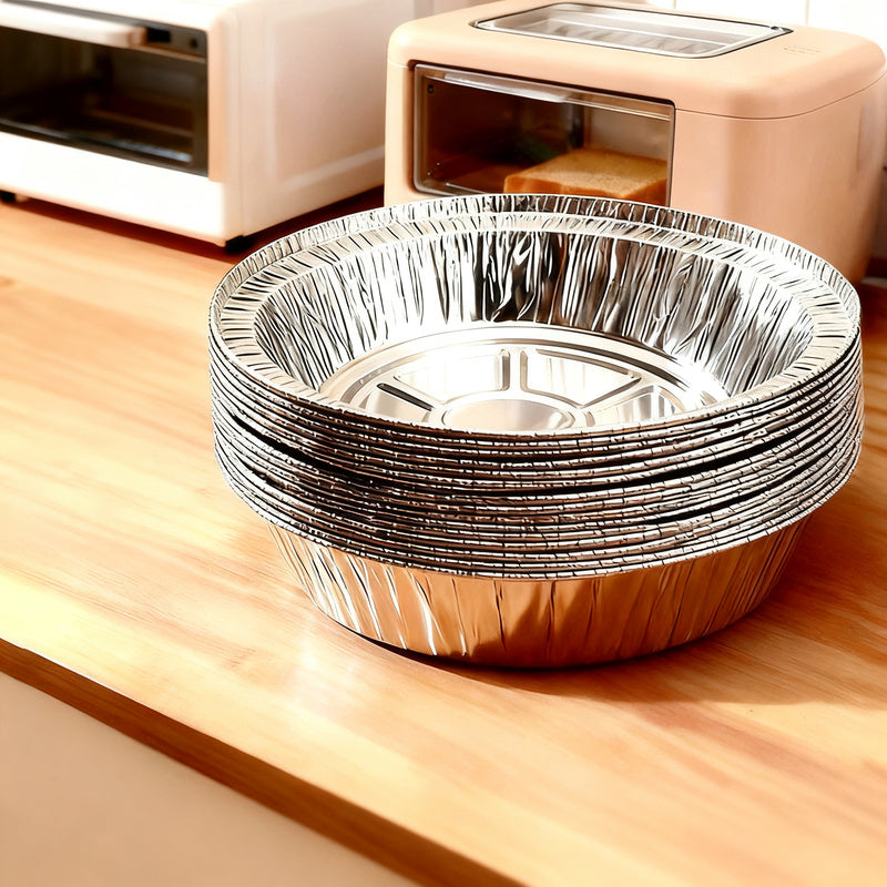 Silicone baking paper and aluminum foil for air fryers