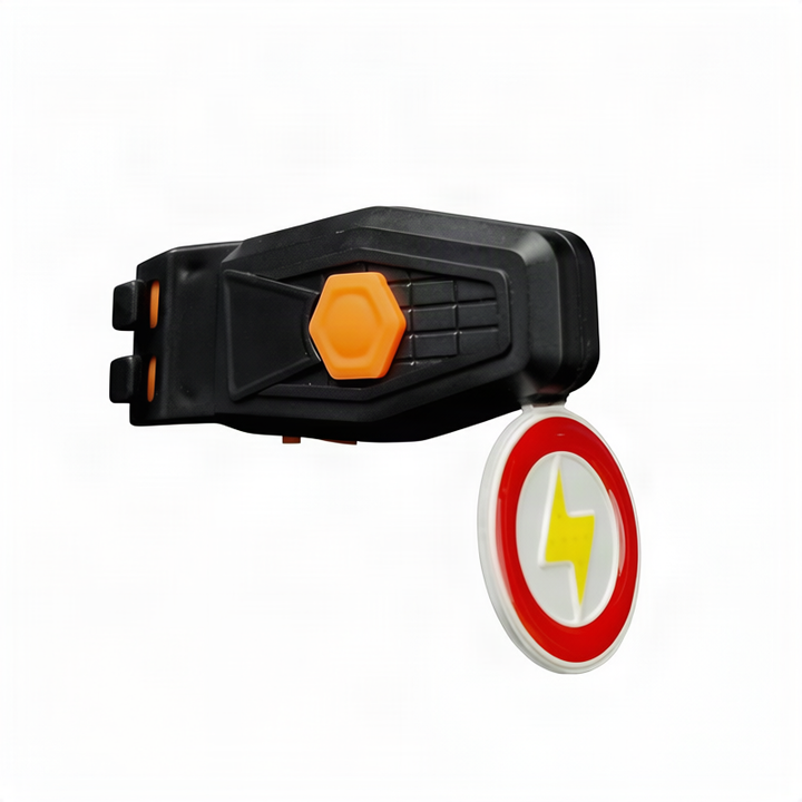 LED bicycle light with USB charging