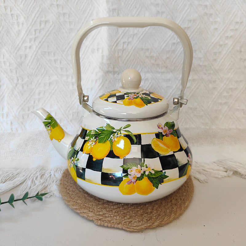 Enamelled jug made of stainless steel, 1.5–2.5 L