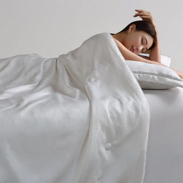Silk duvet with Lyocell cover, summer weight