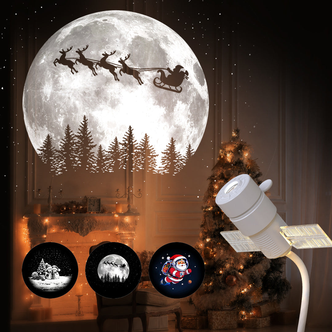 Christmas Starry Sky Projector Light with Film