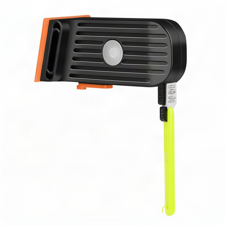 Bicycle rear light with flowing light effect, USB-C