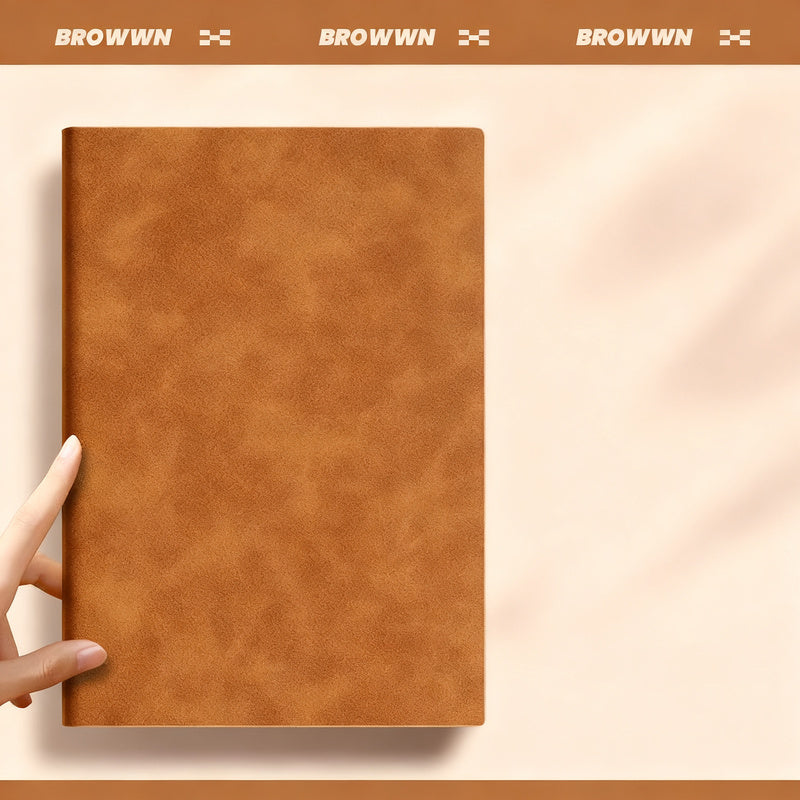 A5 Notebook, Genuine Leather, 100g Paper