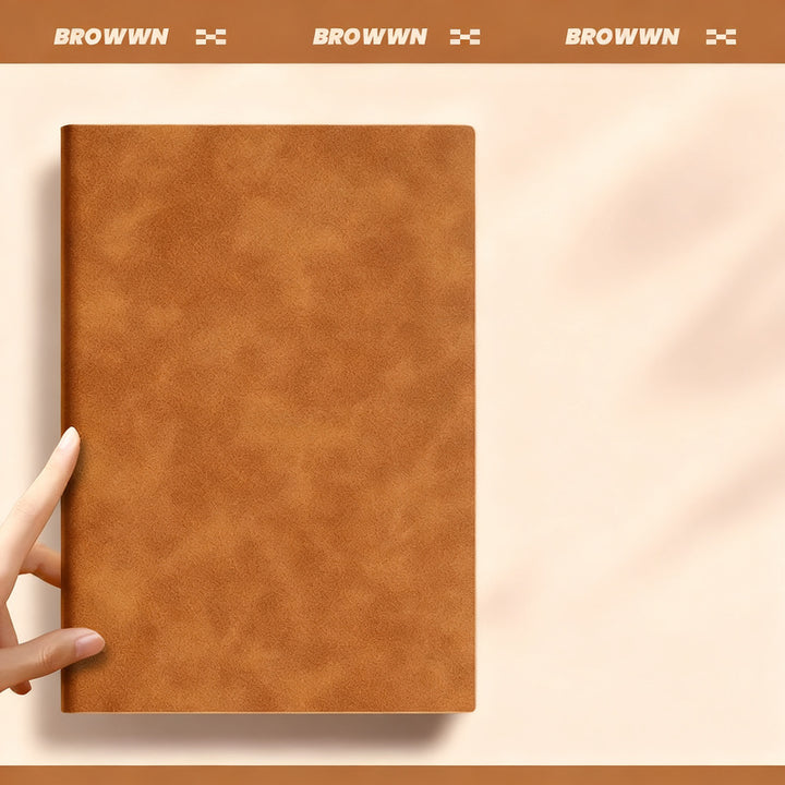 A5 Notebook, Genuine Leather, 100g Paper