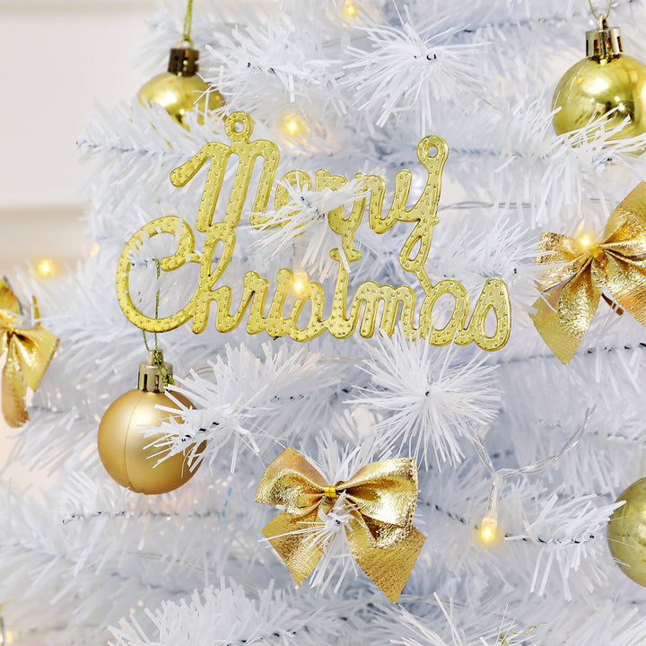 Artificial Christmas tree 130 cm incl. string lights