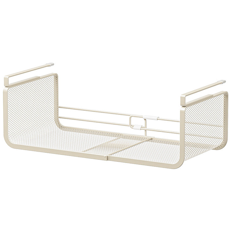 Kitchen wall shelf, extendable, carbon steel