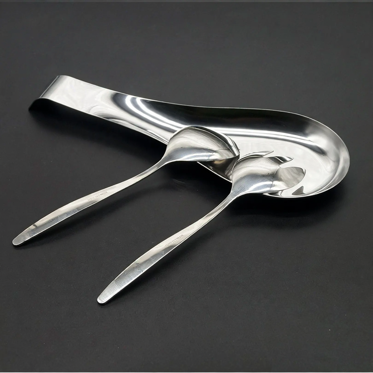 Stainless steel soup spoon, versatile use