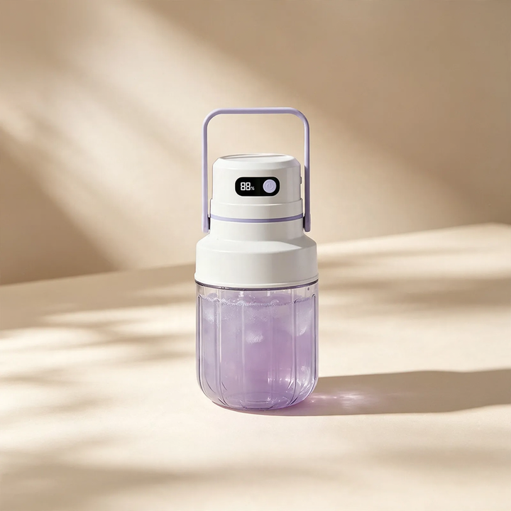Portable electric juicer, cordless
