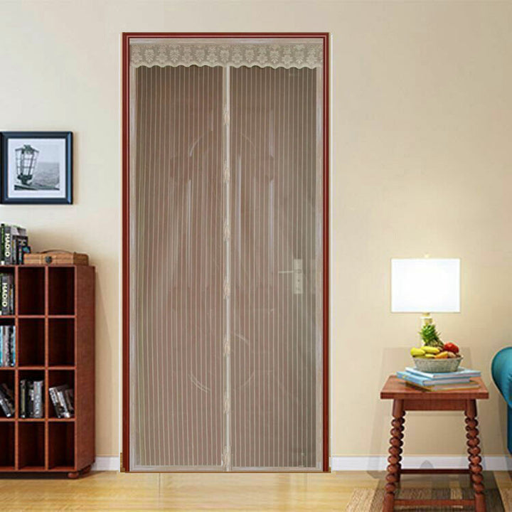 Curtain with mosquito protection, cartoon design