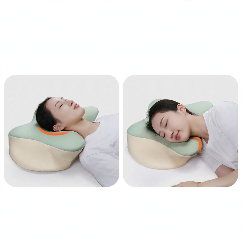 Neck support pillow, butterfly shape, memory foam
