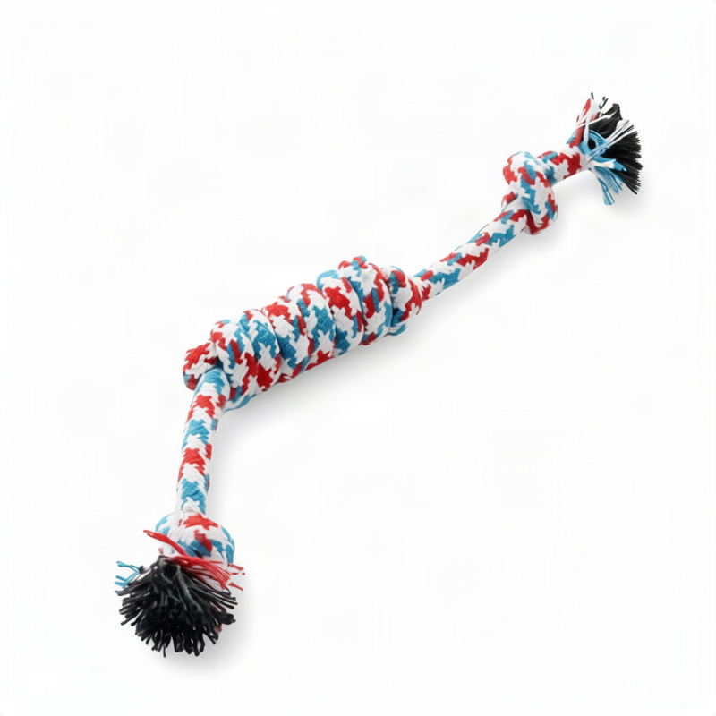 Dog toy made of cotton rope