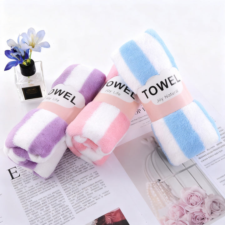 Coral fleece towel