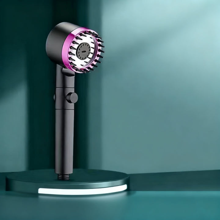 Shower head with filter and massage function