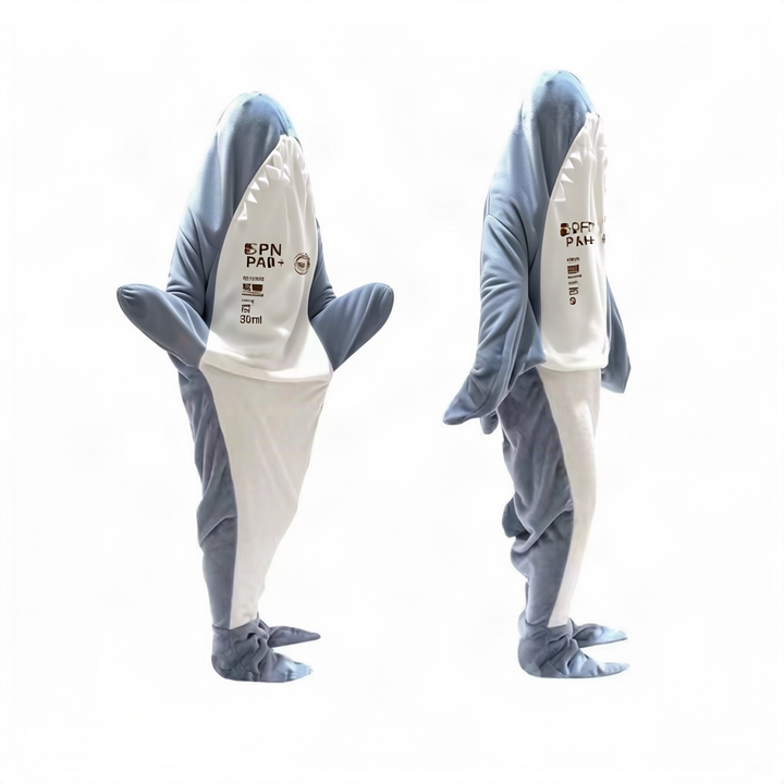 Shark sleeping bag, portable, warming