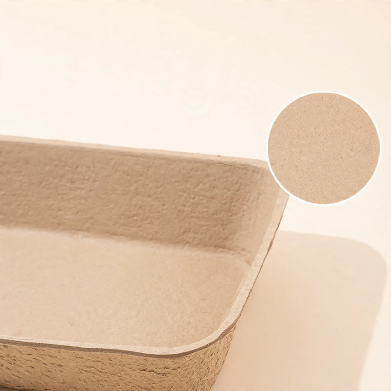 Disposable cat litter box made of cardboard
