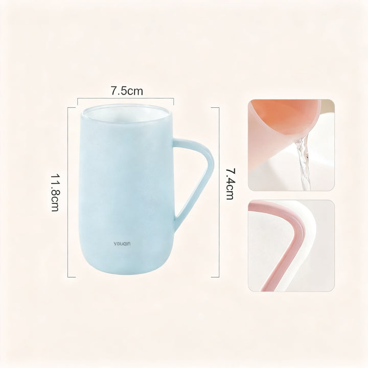 Toothbrush cup made of food-safe plastic