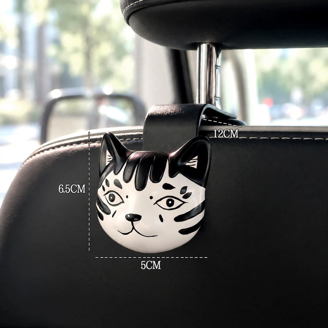 Resin Cat Car Charm, various designs