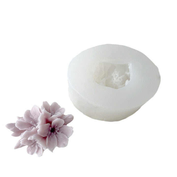 Silicone mold cherry blossom for candles and soaps