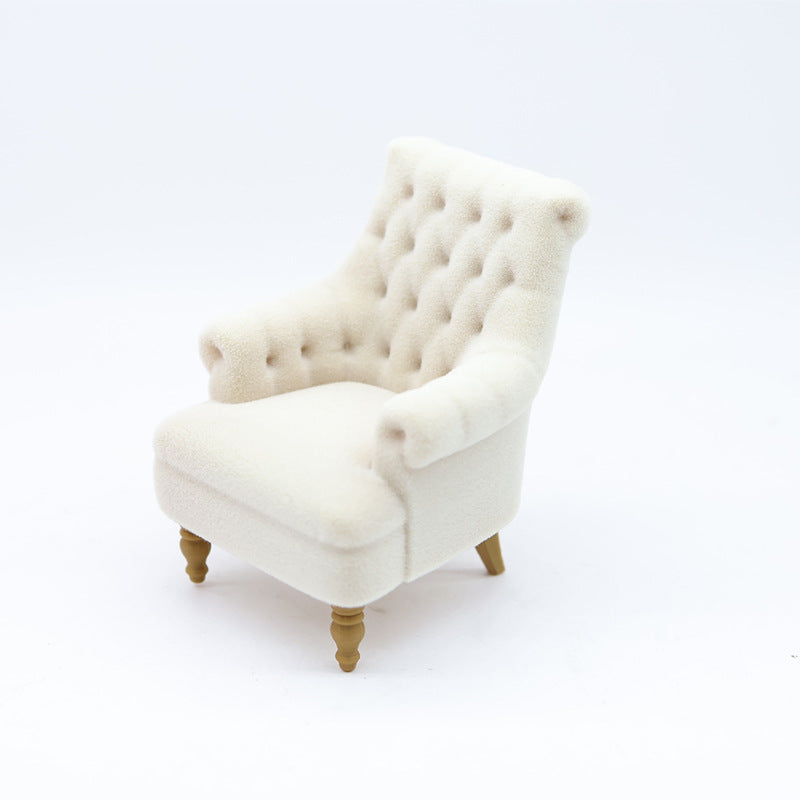 Miniature Armchair, Dollhouse Furniture