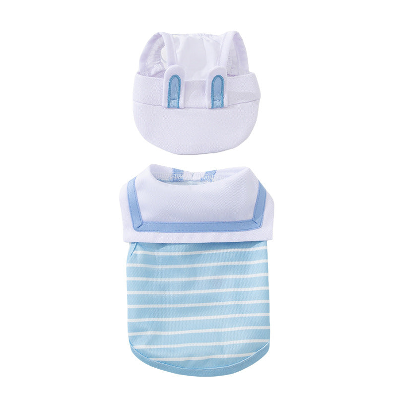 Pet outfit, 2-piece, summer